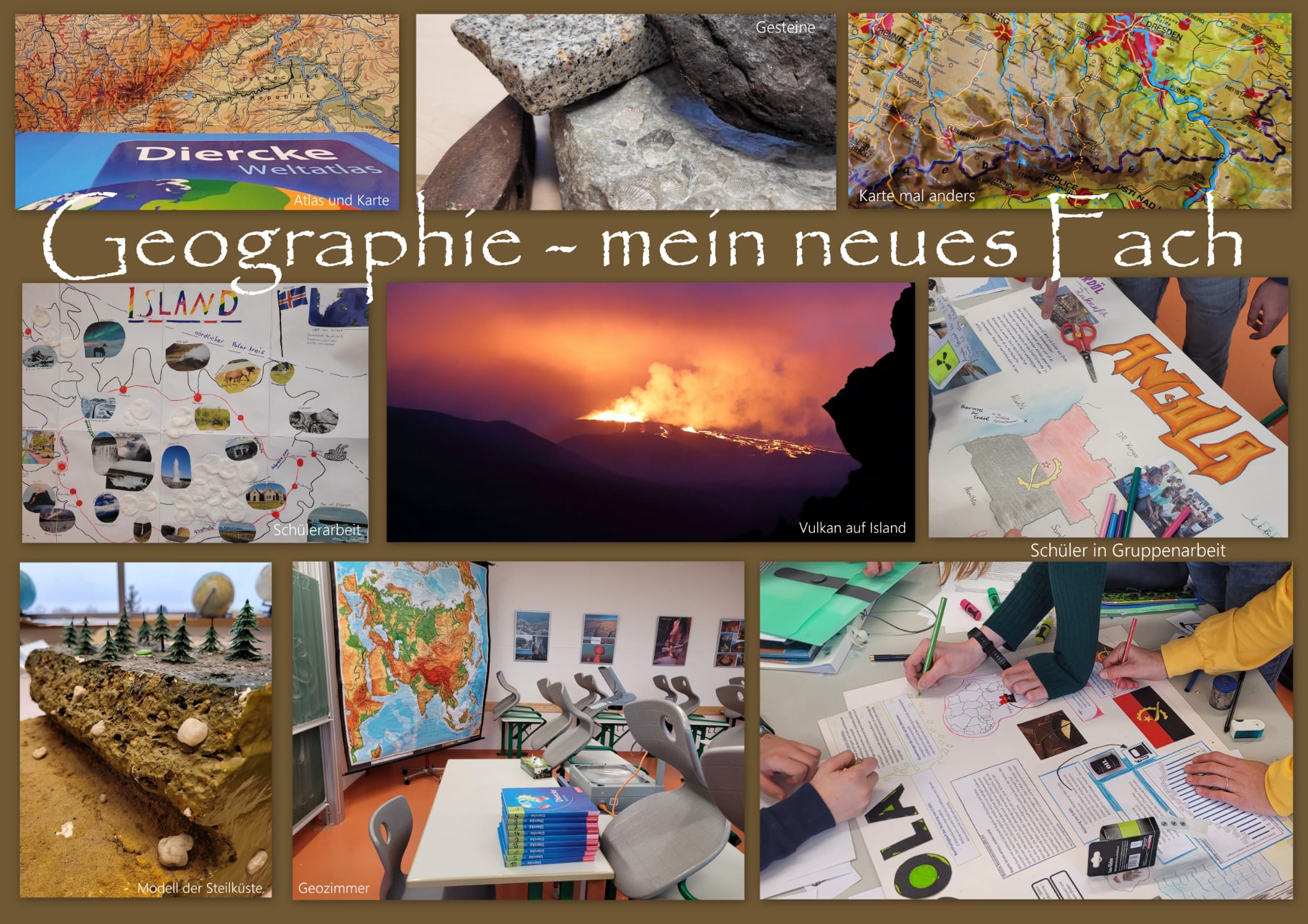 Vorstellung Geographie als Poster